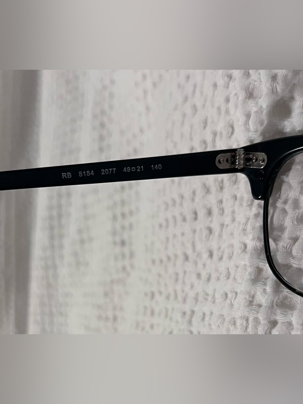 Ray-Ban Black Clubmaster Optical Glasses with Case - Picture 6 of 6